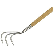 Kent & Stowe Stainless Steel Long Handled 3-Prong Cultivator, FSC® Kent & Stowe - Dynamic Drive