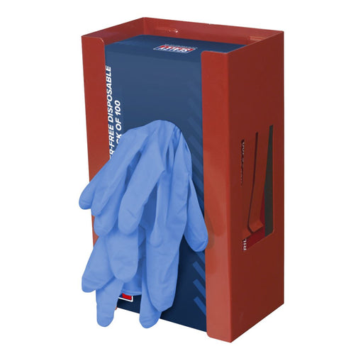Sealey Magnetic Disposable Glove Dispenser Metal Wall Mounted Self Adjusting Sealey  - Dynamic Drive