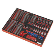 Sealey Tool Tray with Specialised Bits & Sockets 177pc TBTP07 Sealey - Dynamic Drive