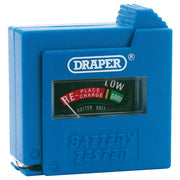 Draper 9V Multi-purpose Battery Tester, AAA, AA, AA, C, D, and Button Cell 64514 Draper - Dynamic Drive