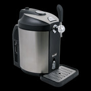 Baridi 5L Mini Keg Draft Beer Dispenser Tap 4C Integrated Cooling Baridi  - Dynamic Drive