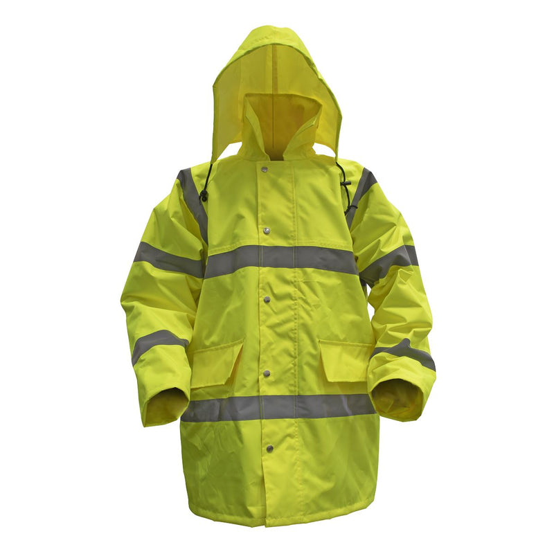 Worksafe Worksafe Hi-Vis Yellow Jacket with Quilted Lining - X-Large 806XL Worksafe - Dynamic Drive