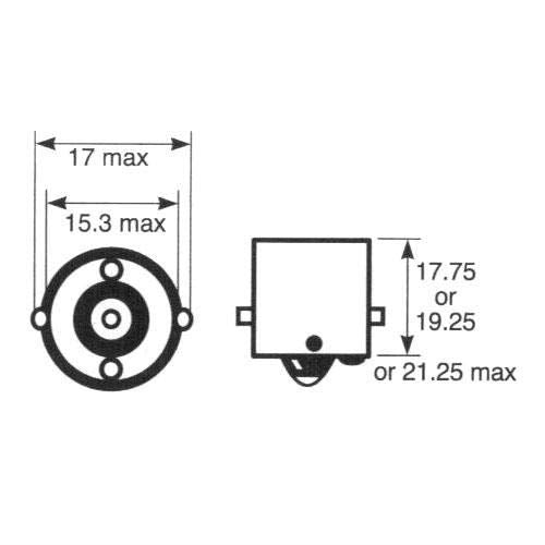 Ring Automotive R149 24V 5W Scc Ba15S Side & Tail Ring Automotive - Dynamic Drive