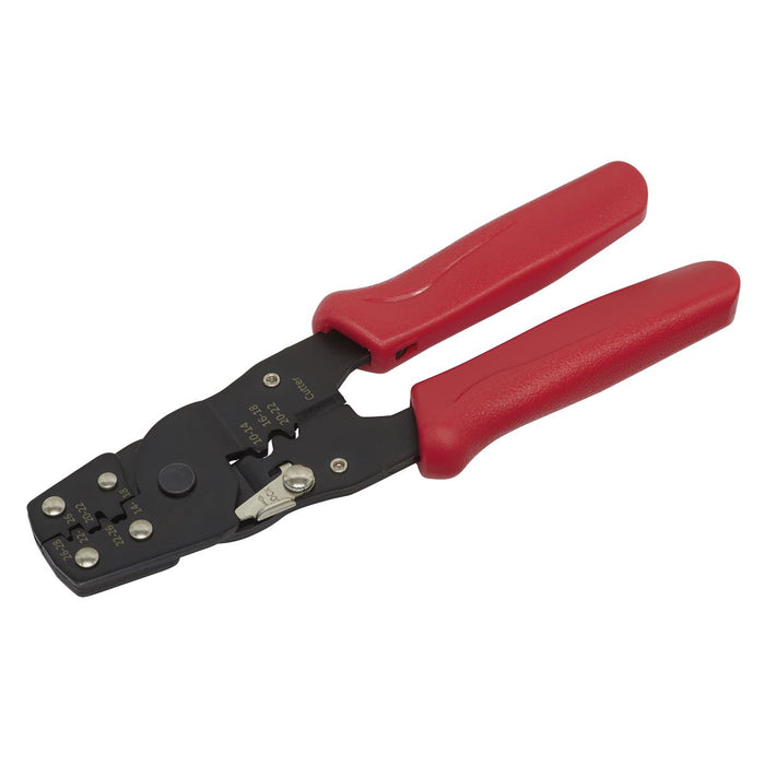 Sealey Non-Ratcheting Crimping Tool Insulated/Non-Insulated Terminals AK3850 Sealey - Dynamic Drive