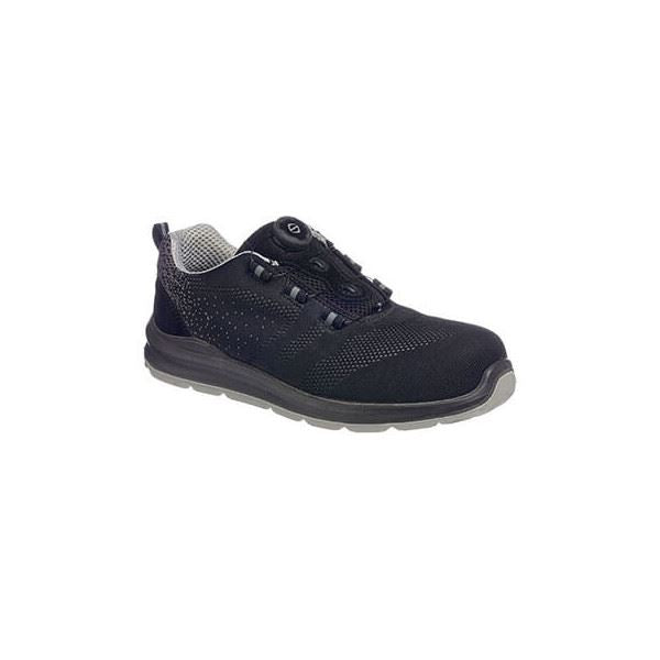 Portwest Wire Lace Safety Trainer Size 7 FT08BGY41 Portwest - Dynamic Drive