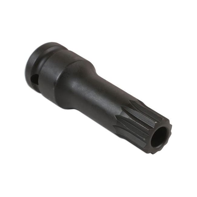 Laser Long Impact Tamperproof Spline Socket Bit Set 1/2"D 8pc 6749 Laser - Dynamic Drive