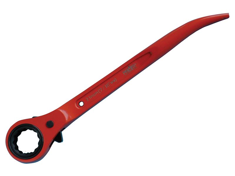 Priory 601 Short Ratchet Podger Spanner 21mm Priory - Dynamic Drive