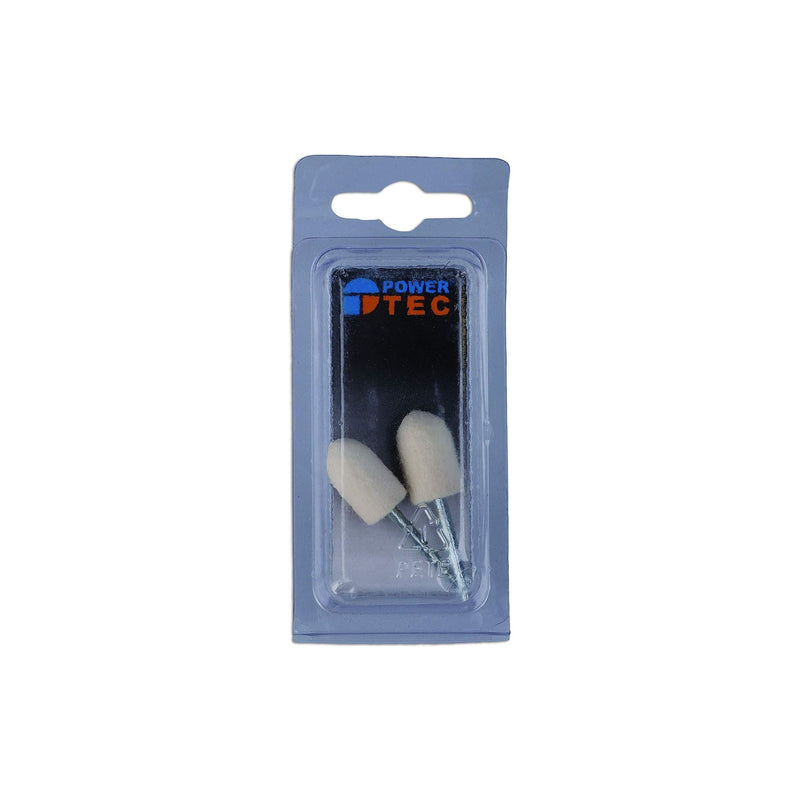 Power-Tec Felt Mounted Point Set 2pc 92564 Power-Tec - Dynamic Drive