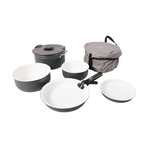 Bo-Camp Cookware Set Trekking 7 Pieces Ceramic Coating Aluminium Bo-Camp - Dynamic Drive
