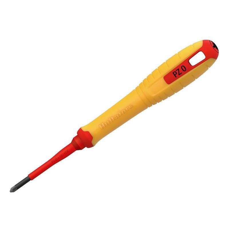 Hultafors VDE Pozidriv Screwdriver PZ0 x 60mm Hultafors - Dynamic Drive