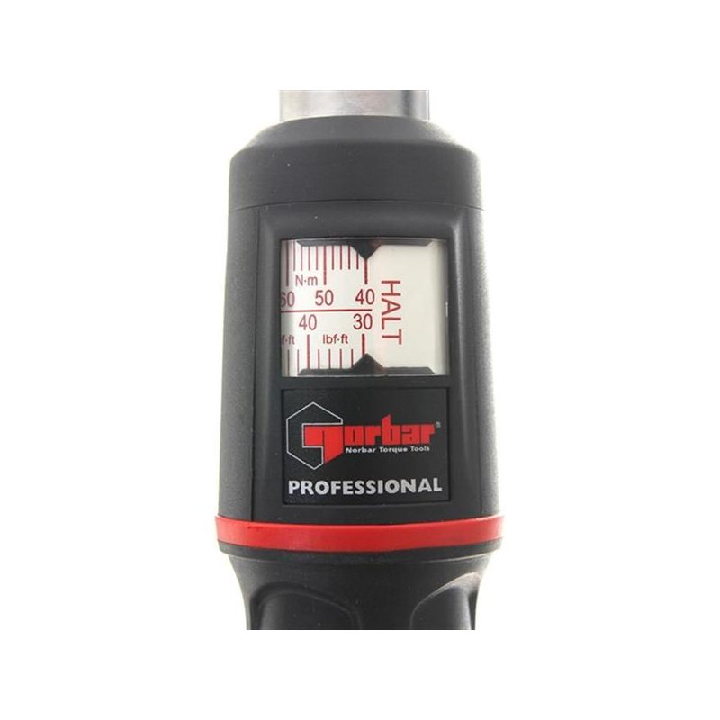 Norbar Pro 200 Adjustable Dual Scale Torque Handle 16mm Spigot 40-200Nm Norbar - Dynamic Drive