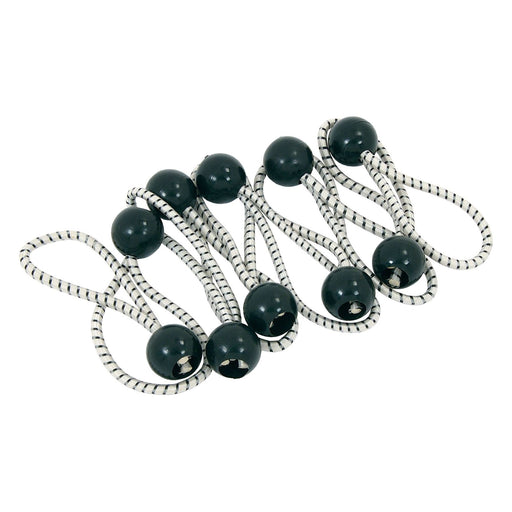 Bungee Cord with black ball 5mmx4 X 10PCS CT3179 UK Camping And Leisure - Dynamic Drive