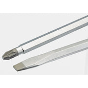Draper 'Pound Thru' Plain Slot Soft Grip Screwdriver, 6.5 x 100mm 35181 Draper - Dynamic Drive