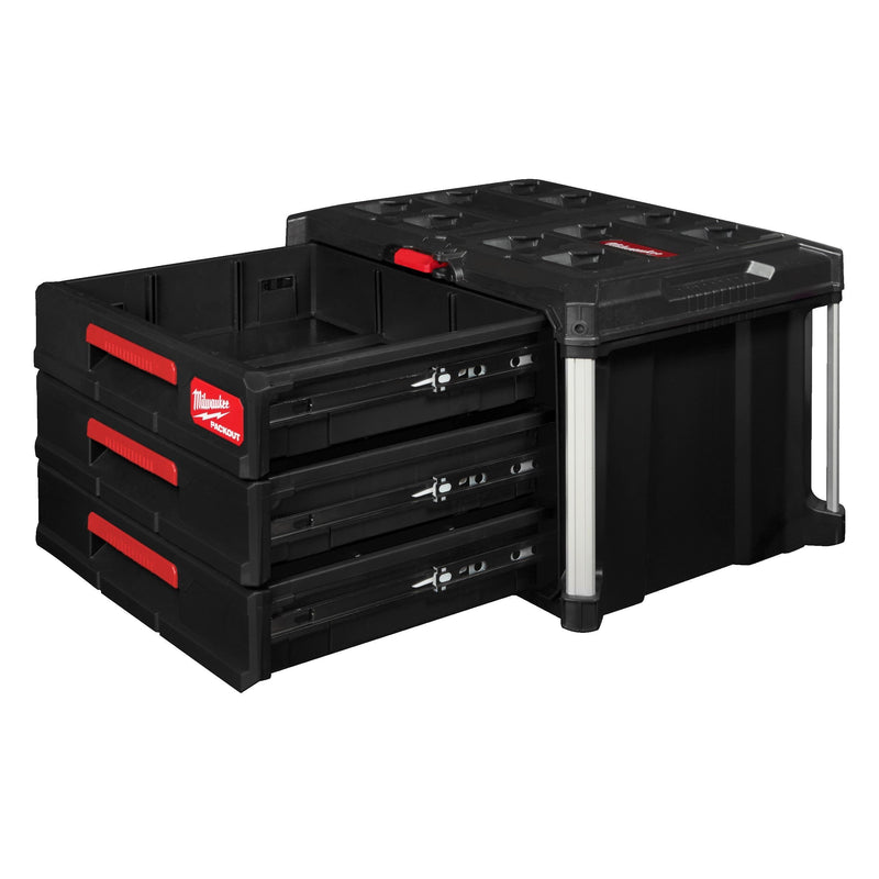 Milwaukee Packout3 Drawer Tool Box 4932472130 Milwaukee - Dynamic Drive