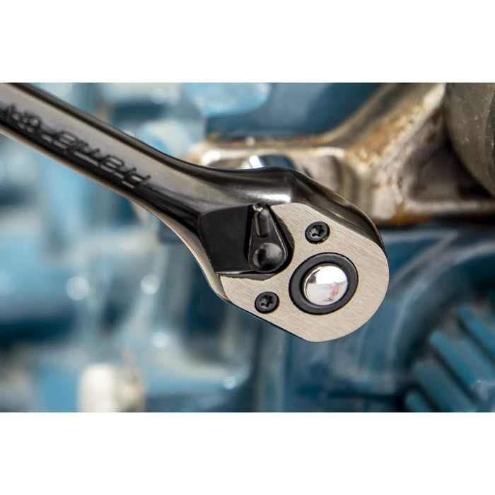 Sealey Ratchet Wrench 3/8"Sq Drive Premier Black AK7998 Sealey - Dynamic Drive