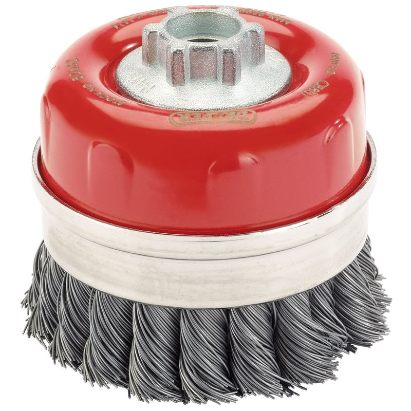Draper Expert Twist Knot Wire Cup Brush, 80mm, M14 52632 Draper - Dynamic Drive