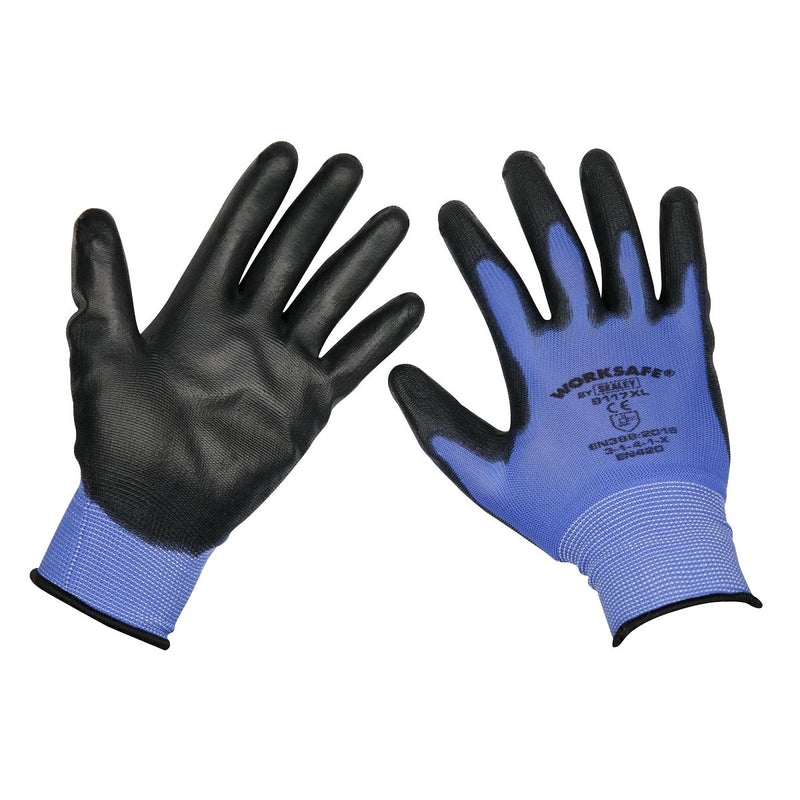 Worksafe Worksafe Lightweight Precision Grip Gloves, X-Large - Pair 9117XL Worksafe - Dynamic Drive