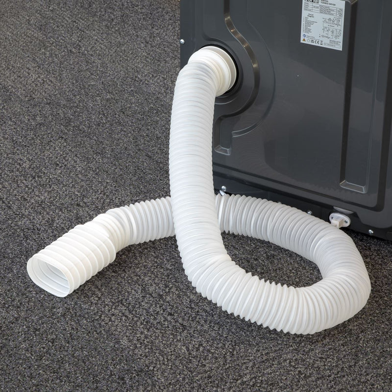 Baridi Condenser Vent Hose Pipe for Vented Tumble Dryers 1.5m x 3.5" Baridi - Dynamic Drive