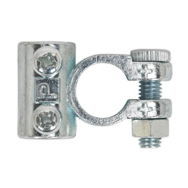 Sealey Battery Terminal 24V Positive Medium-Duty Pack of 10 BTP3 Sealey - Dynamic Drive