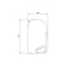 Thule Omnistor 8000 wall awning 5.50x2.75m anthracite black frame, fabric mystic gray Thule - Dynamic Drive