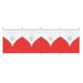 Vw 5 Pole Tall Windbreak Red WB071 VW - Dynamic Drive