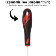 Teng Tools Flat Screwdriver 1.0 x 5.5 x 150mm M Teng Tools - Dynamic Drive