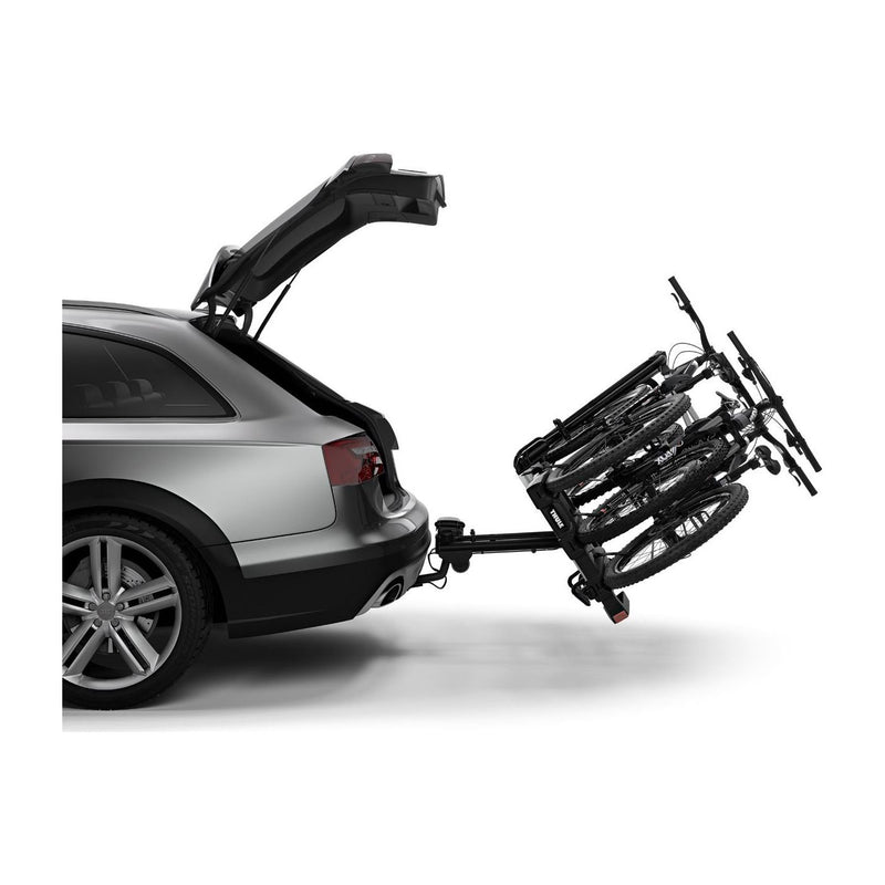 Thule EasyFold XT three-bike platform towbar bike rack black/aluminium Towbar Bike Rack Thule - Dynamic Drive