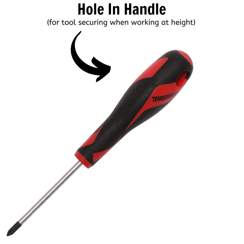 Teng Tools PH Screwdriver PH1 x 75mm M Teng Tools - Dynamic Drive