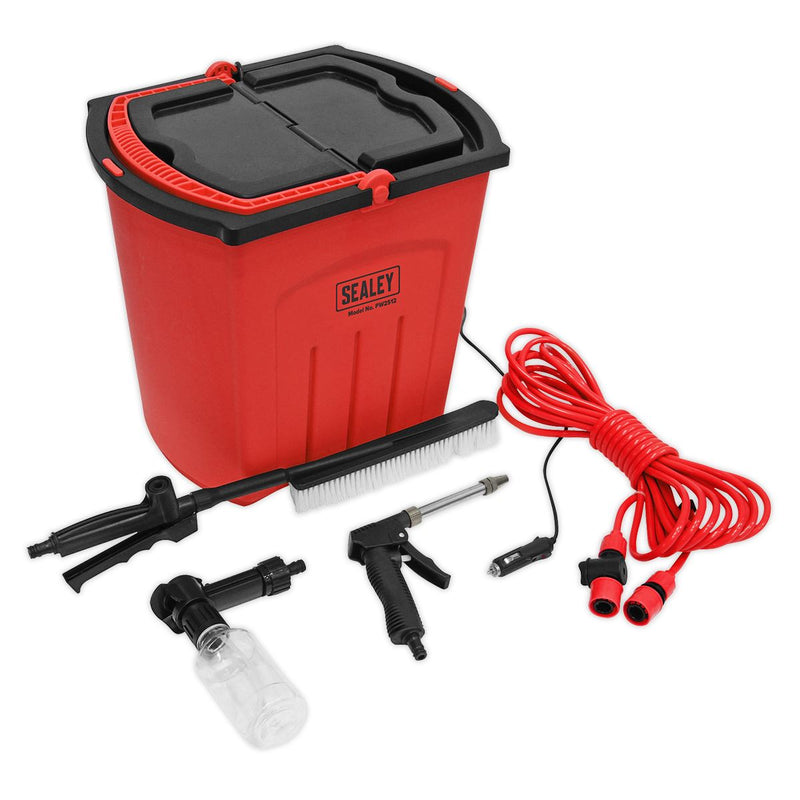 Sealey Pressure Washer 25L 12V PW2512 Sealey - Dynamic Drive