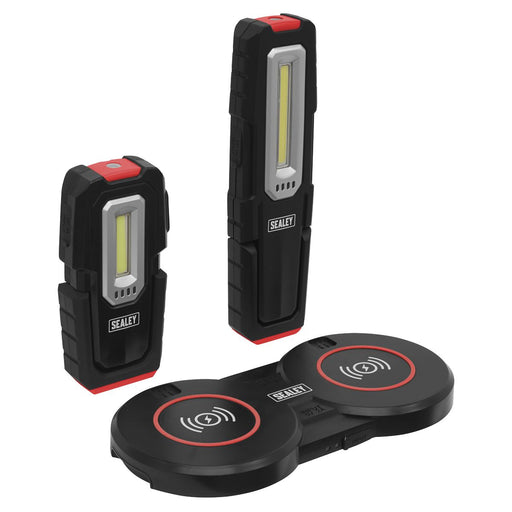 Sealey Inspection Lights 3W & 5W & Double Wireless Charging Base Sealey  - Dynamic Drive