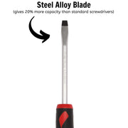 Teng Tools Flat Screwdriver 1.2 x 6.5 x 100mm L Hex Shaft Teng Tools - Dynamic Drive
