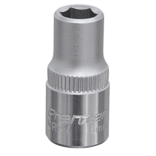 Sealey WallDrive Socket 6mm 1/4"Sq Drive S1406 Sealey - Dynamic Drive