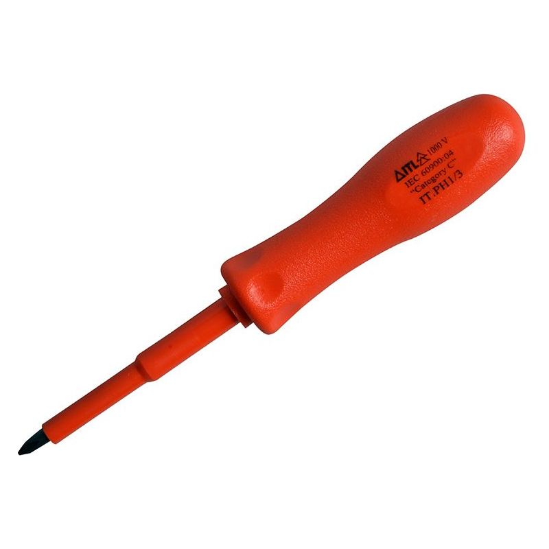Itl Insulated Insulated Screwdriver Phillips No.1 x 75mm (3in) ITL Insulated - Dynamic Drive