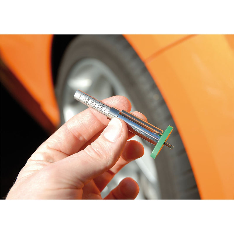 Draper Tyre Tread Depth Gauge, 1-26mm 27298 Draper - Dynamic Drive