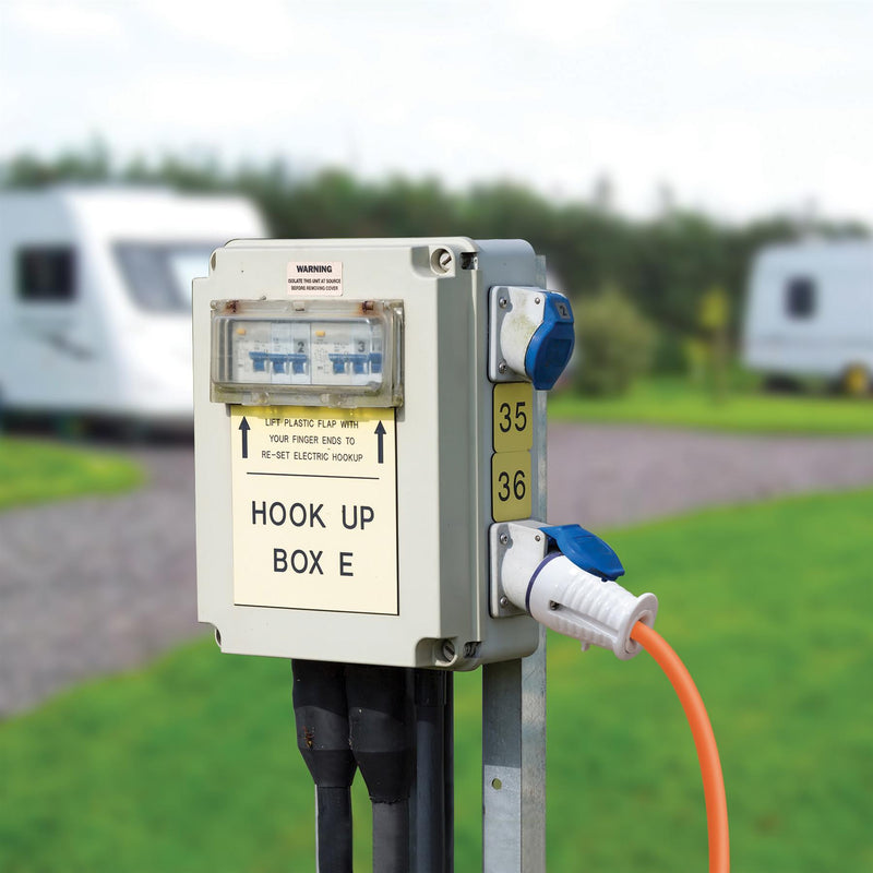 Streetwize 10m Caravan 230v Hook Up Cable Extension Streetwize - Dynamic Drive