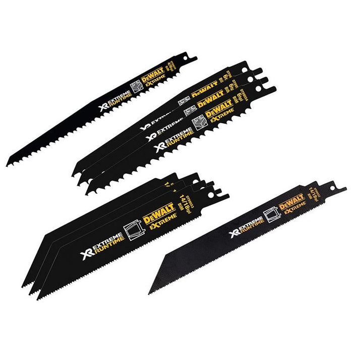Dewalt Power Tools DT99551 XR Reciprocating Saw Blade Set, 8 Piece DeWALT Power Tools - Dynamic Drive