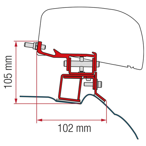 Fiamma Kit F40 for Mercedes V Class: Enhance Your Camper's Awning System Fiamma - Dynamic Drive
