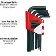 Teng Tools Hex Key Set 9 Pieces Teng Tools - Dynamic Drive