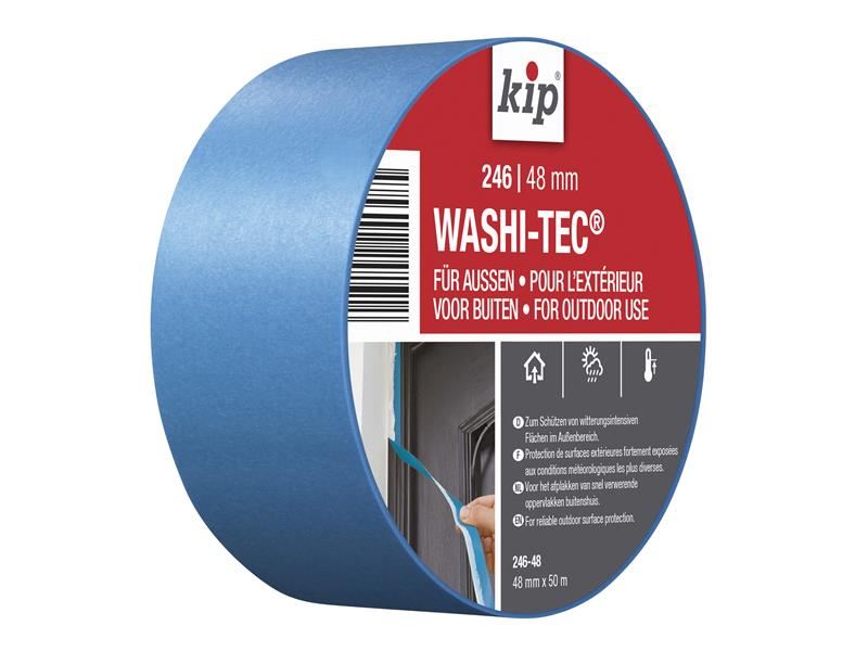Kip® 246 Premium Outdoor WASHI-TEC® Masking Tape 48mm x 50m KIP® - Dynamic Drive