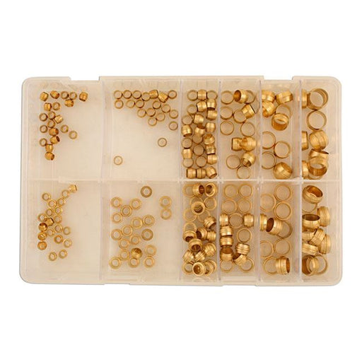 Connect Assorted Metric Brass Barrel & Stepped Olives 200pc 31887 Tool Connection - Dynamic Drive