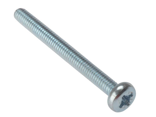 Forgefix Machine Screw Pozi Compatible Pan Head ZP M5 x 30mm Bag 25 ForgeFix - Dynamic Drive