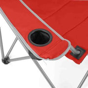 Vw Deluxe Padded Camping Chair Red OL0195 VW - Dynamic Drive