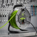 Sealey 25m Cable Reel with Thermal Trip 4 x 230V - Hi-Vis Green BCR25G Sealey - Dynamic Drive