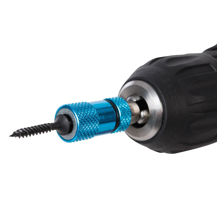 Silverline Magnetic Drywall Bit Holder 1/4" Hex Drive Shank Drill Screw Driver Silverline  - Dynamic Drive