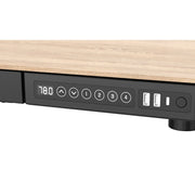 Dellonda Single Motor Electric Desk with Control Panel USB Port & Drawer Dellonda - Dynamic Drive