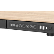 Dellonda Single Motor Electric Desk with Control Panel USB Port & Drawer Dellonda - Dynamic Drive
