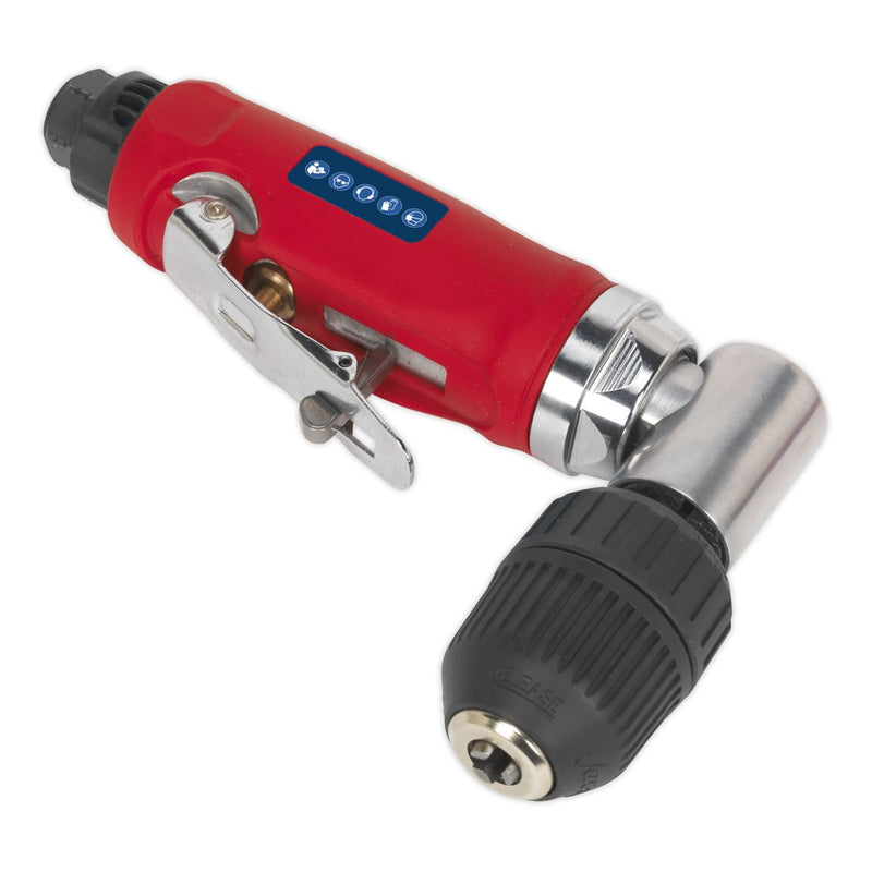 Sealey Air Angle Drill with10mm Keyless Chuck GSA231 Sealey - Dynamic Drive