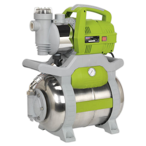 Sealey Surface Mounting Booster Pump Stainless Steel 55L/min 230V WPB062S Sealey - Dynamic Drive