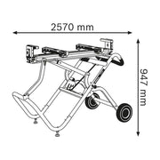 Bosch GTA 2500 W Professional Mitre Saw Stand Bosch - Dynamic Drive