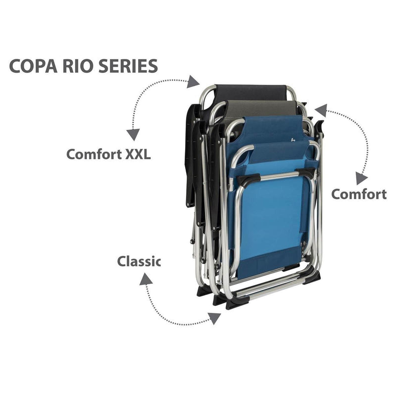 Bo-Camp Chair Copa Rio M Aluminium Sand Bo-Camp - Dynamic Drive